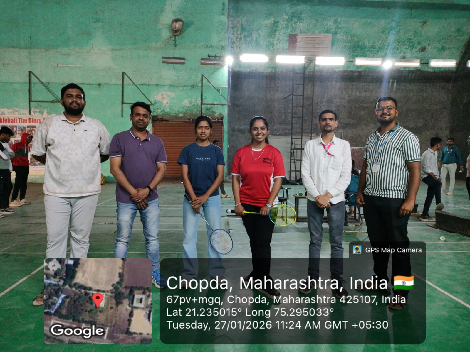 The Sports Day of MGSM'S Smt. Sharadchandrika Suresh Patil College of Pharmacy, Chopda was successfully conducted on 23rd, 24th & 27th January 2026 with great enthusiasm and active participation of st